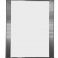 Рамка Клик ПК-25  с дек. уголком А1, серебро матовое анодир. в Челябинске - картинка, изображение, фото