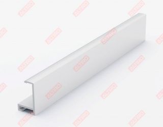 Профиль Нельсон ПН-01 крашенный белый, длина 3,05 м в Челябинске - картинка, изображение, фото